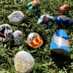 painted rocks, Emerald Keepers Photo