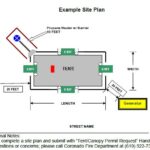 sample tent site plan