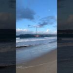 Storm Grounds, Then Demolishes “Age of Russia” Sailboat on Coronado Beach