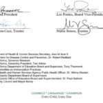 CUSD signatures on letter