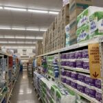 paper products aisle