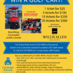 csf golf cart opportunity drawing