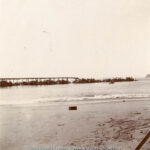 Storm damage to Hotel del Coronado Pier. 1905. Coronado Historical Association Collection.