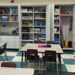 Susan Larson in her classroom at Silver Strand Elementary