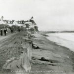 Ocean Blvd. Before Rocks Coronado Historical Association Collection.