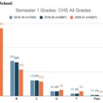 CHS grades semester 1 2020