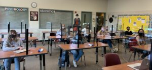 School Plexiglass Classroom Desk Students