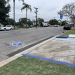 Mathewson Park accessible parking