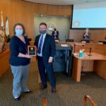 Denise Johnson honor city employee of the year