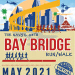 Navys 34th Bay Bridge Run May 2021 logo