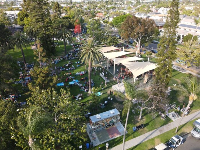 Drone Footage: Concert in Spreckels Park - They're Back! - Coronado Times