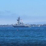 USS Stockdale heads out of San Diego Bay 2