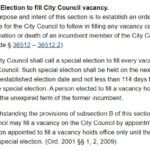 fill council vacancy 2