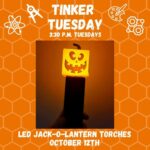 LED Jack-o-lantern Torches Coronado Times and Callendar