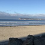 Ocean Point Loma beach sand