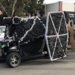 Homecoming parade Senior Float