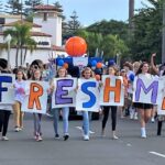 Homecoming parade freshman