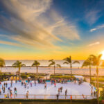 Hotel del image Sunset Ice Rink skating