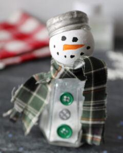 snowman salt shaker
