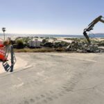 Ocean Boulevard sidewalk Work