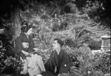Sessue Hayakawa and Tsuru Aoki in Coronado's Tea Garden