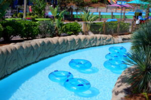 The Sesame Place San Diego lazy river