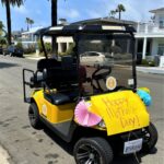 Mother’s Day golf cart