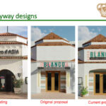 Blanco Entryway designs