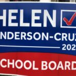 CUSD 2022 election sign Helen Anderson-Cruz