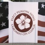 Council 2022 election sign Pilialoha Estall 1