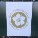 Council 2022 election sign Pilialoha Estall 2