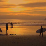 surfers sunset Tony Perri