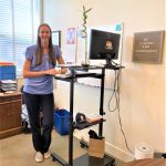 CCDS ~ Payton Hobbs at stand up desk