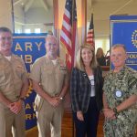 Rotary thanks Navy military