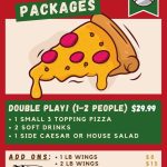 Village Pizzeria double play