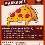 Village Pizzeria grand slam