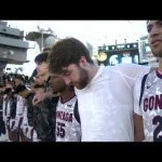 Gonzaga Beats Mission State Aboard USS Lincoln, Armed Forces and Attendees Win