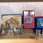 pewter nativities