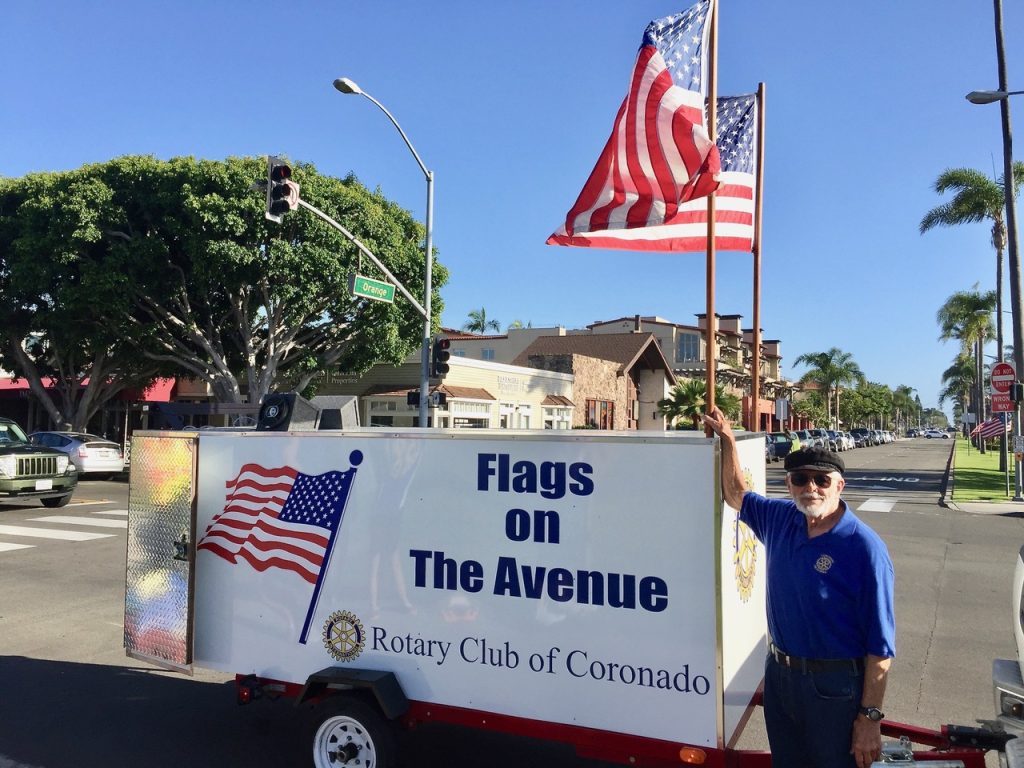 Flags, Visiting Rotarian Flag Exchange