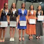 Five Distinguished Young Women Recipients