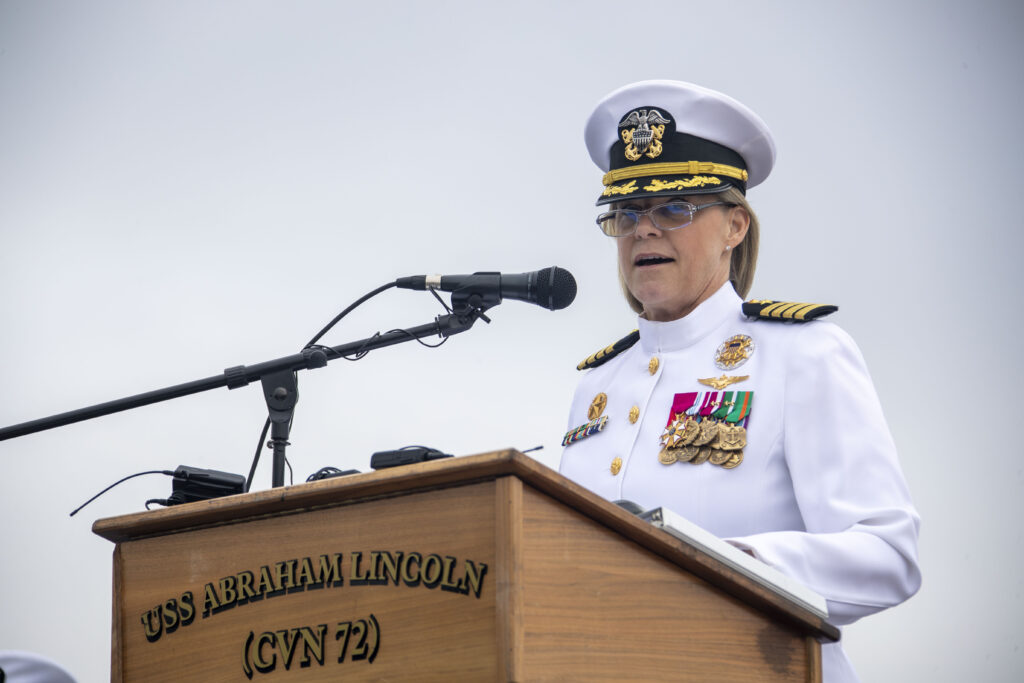 Change of Command USS Abraham LIncoln 2