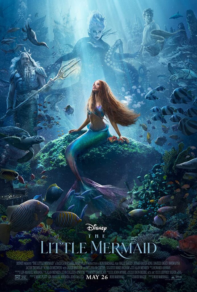 "The Little Mermaid" movie poster (2023)