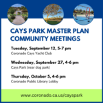 Cays Park Master Plan meetings