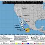 Hurricane Hilary tracking area