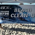 Beach Clean-Up sign