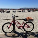 bike at Del Beach