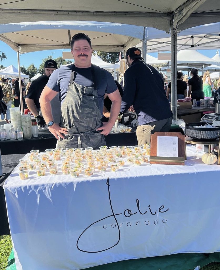 Chef Jason Wetzel of Jolie’s in Coronado was named “Chef of the Festival” at the 2023 SDBWFF