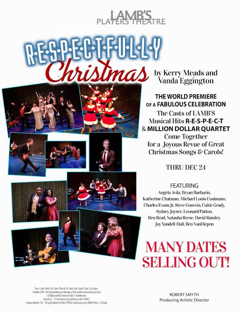 Lamb's Players Theatre Presents "RESPECTFULLY Christmas