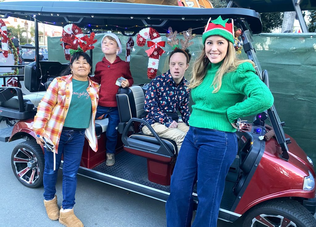 Celebrating the Holidays in Coronado Golf Cart Style - Coronado Times