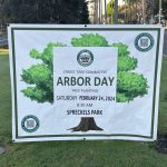 2024-01-27 Arbor Day Tree Planting sign 2024